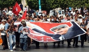 Protesters-Tunisia