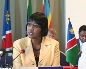 Namibian Minister of Finance, Saara Kuugongelwa-Ama­dhila
