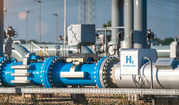 Hydrogen renewable energy production pipeline - hydrogen gas for clean electricity solar and windturbine facility