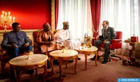 King Mohammed VI_Foreign Ministers of AES_Rabat_April 28_2025