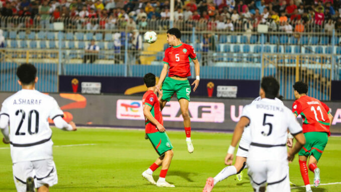 U-20 Africa Cup of Nations 2025_Morocco beat Egypt 1-0_advance to final