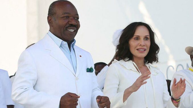 gabon_former presidential couple