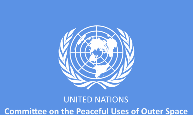 COPUOS-peaceful uses of outer space