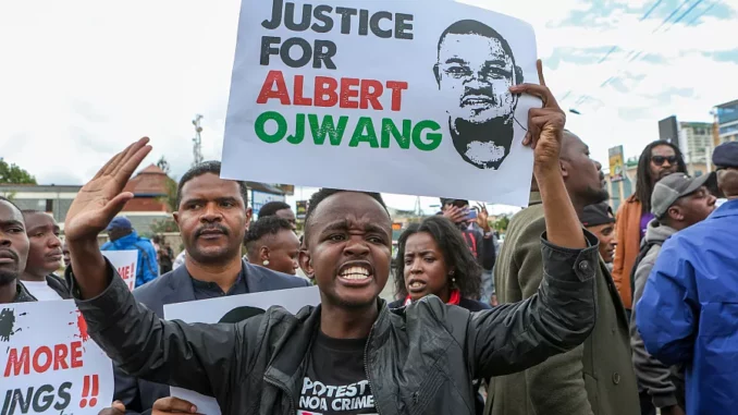 death of Albert Ojwang