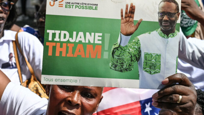 ivorian PDCI Rallies Behind Tidjane Thiam